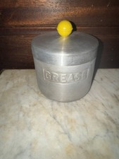 VINTAGE Turner Specialty Grease Container Can...