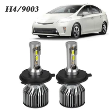 For Toyota Prius 2004-2009 - 2x H4 9003 LED Headlight High&Low Beam Bulbs 6500K