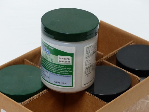 READ EXPIRED 02/2026! 5x 12oz Jar Soil Moist Ecto Only Mycorrhizal Root Dip Mix