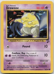 Drowzee 73/130 Base Set 2 Common