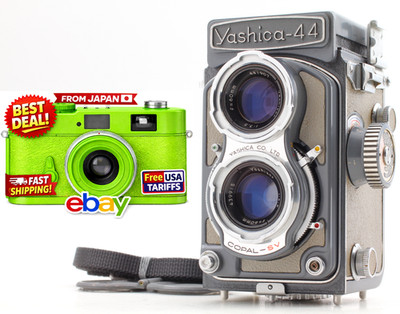 〖NEUWERTIG〗 Yashica 44 TLR analoge 127 mm Kamera Yashicor 60 mm f/3,5 Objekti...