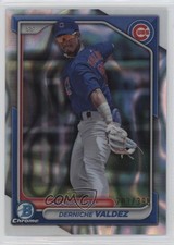 2024 Bowman Chrome Prospects Lava Refractor 293/399 Derniche Valdez #BCP-7 1k9t