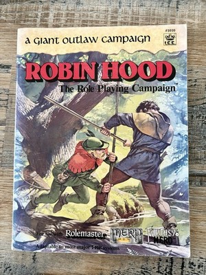 ROBIN HOOD ROLE PLAYING (A GIANT OUTLAW CAMPAIGN) ROLEMASTER #1010 I.C.E 1987