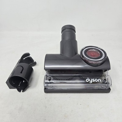Dyson Tangle-Free Turbine Tool Vacuum Attachment with Adapter Gray Purple