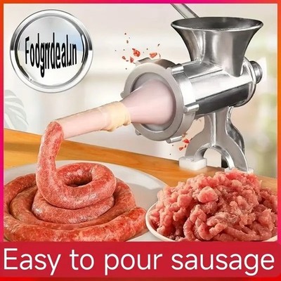 Große Größe Manuell Küche Fleischwolf Fleischwolf Maschine Lebensmittel Wurst Maschine Neu UK