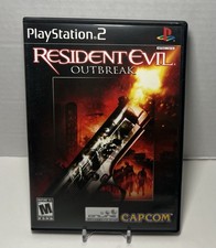 Resident Evil Outbreak PS2 PlayStation 2 Tested No Manual Capcom••