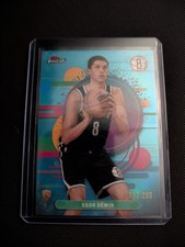 2026 Topps Finest Egor Demin Rookie Serial /250 Brooklyn Nets 108