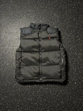 Polo Ralph Lauren Kids Down Puffer Vest Black/Red Size 6