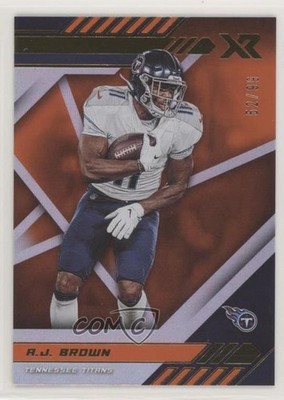 2020 Panini XR Orange 52/99 AJ Brown #33 0cz