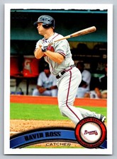 2011 Topps Update #US34 David Ross Atlanta Braves