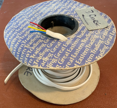 1,0 mm² dreiadriges & Erdkabel - ALTE FARBEN 6243Y: Teilrolle 10,5 m
