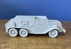 MARX PLAY SET VINTAGE GERMAN ARMORED PERSONNEL CARRIER BATTLEGROUND DESERT FOX