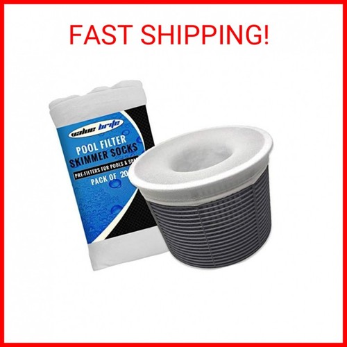 Pool Skimmer Socks (20PK) Fine Mesh Swimming Pool & Spa Pre-Filter ...