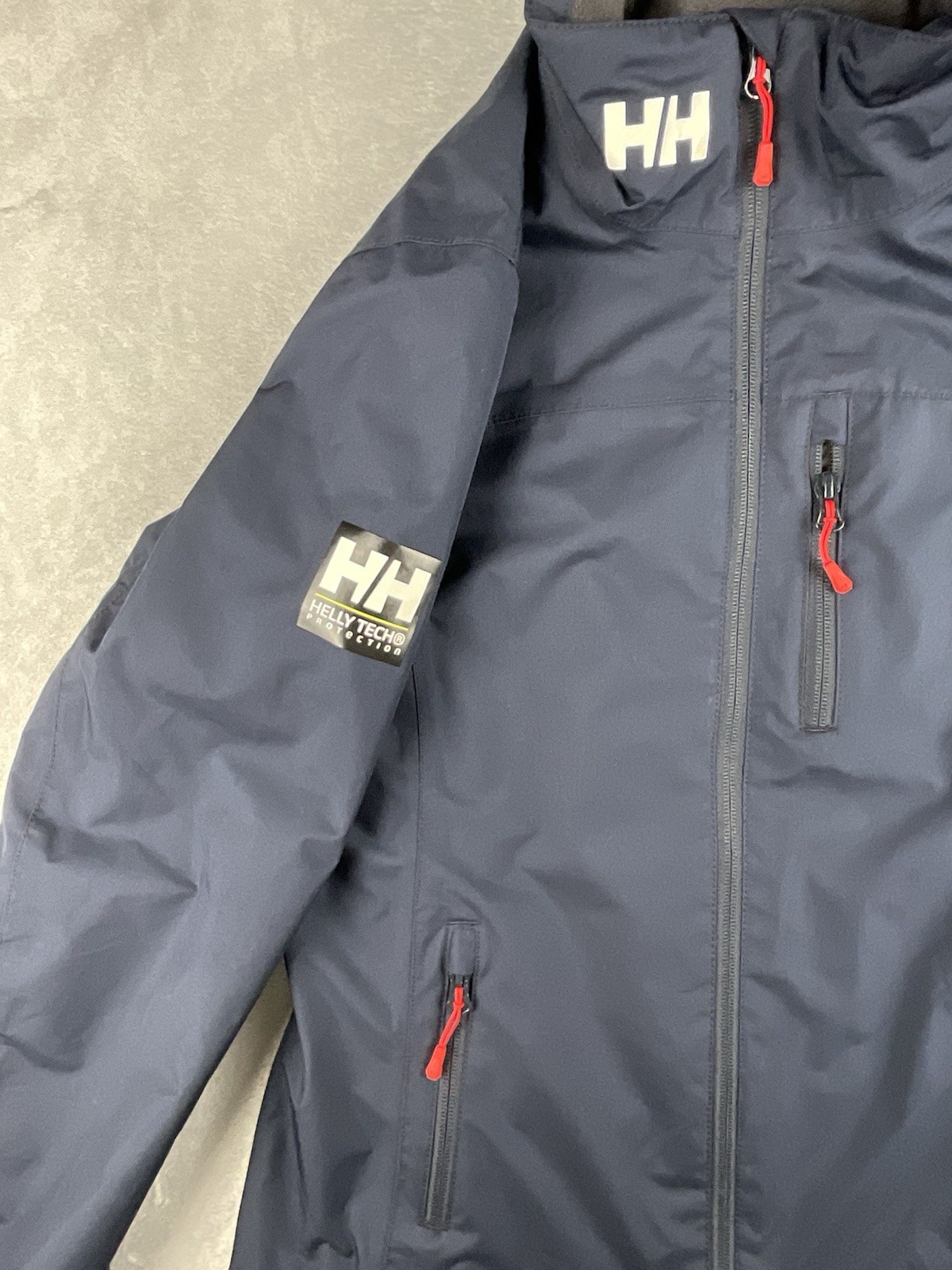 Helly Hansen Crew Midlayer Jacket Navy Waterproof… - image 7