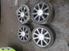 Audi Tt MK1 1998-2006 Alloy Wheel Set + Tyres 225 40 18 6mm X4 3/5