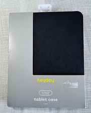 heyday Faux Leather Case for Apple iPad Pro 11" 2024 Black Stand/Pencil