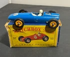 Vintage Original Boxed Lesney Matchbox #52 Maserati 4CLT/1948 Die-Cast Car