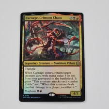 Carnage, Crimson Chaos Marvel's Spider-Man Foil for sale online | eBay
