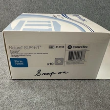 ConvaTec 414168 Natura Sur Fit Durahesive Skin Barrier 2-3/4" Flange Wafer 5PK