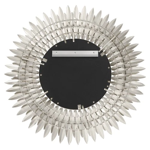 Crystorama Lighting Group BRH-M530 Broche 30" Sunburst Flat Steel - White - Picture 9 of 12