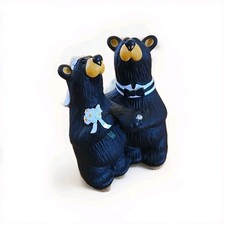 BearFoots Wedding Couple Big Sky Carvers Bears By Jeff Fleming