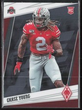 2020 Panini Chronicles Draft Picks #3 Chase Young Phoenix Draft Picks Blue