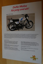 original  1984 Prospekt TORNAX TS 25 Mofa M1