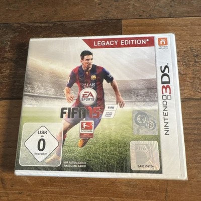 FIFA 15 -- Legacy Edition (Nintendo 3DS, 2014, Keep Case) Neu / OVP