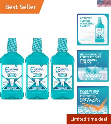 Intensive Enamel Repair Mouthwash   Alcohol-Free, Extra Fresh, 16.9 fl oz (3 ...