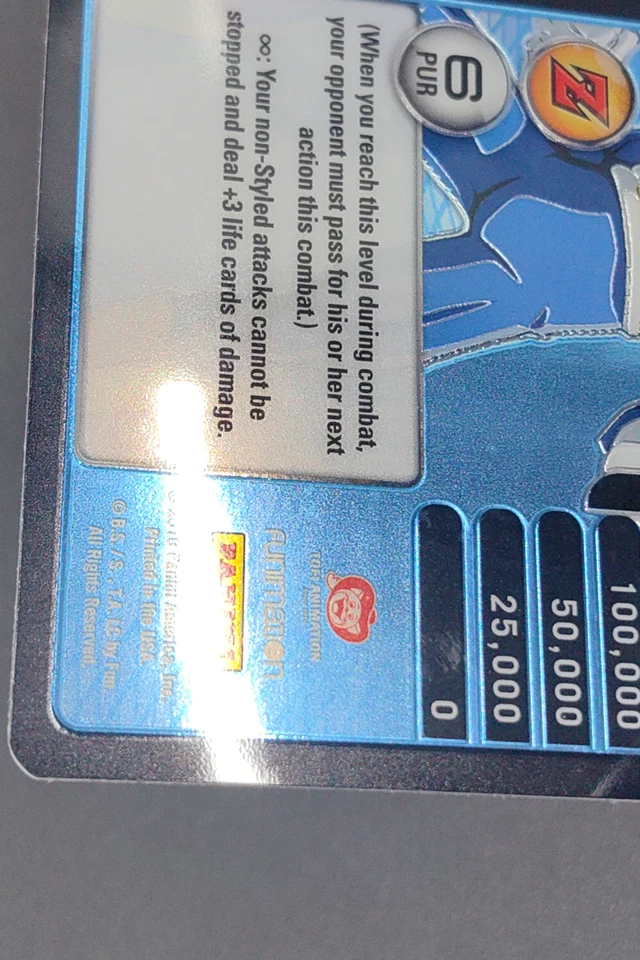 2016 Panini DragonBall Z Vegeta Pinnacle Of Power Panini Awakening Holo #S9 - Image 4 of 4