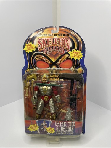 Skeleton Warriors Ursak: The Guardian Action Figure 1994 Playmates New Sealed - Picture 1 of 16