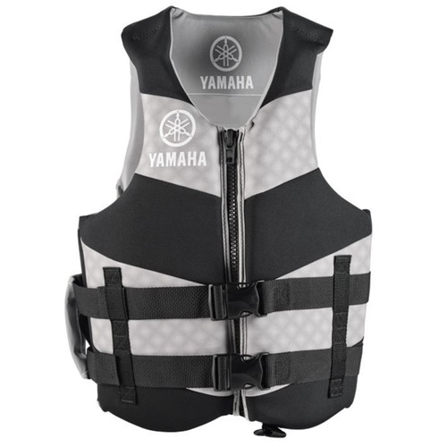 Yamaha OEM High Quality Neoprene Life Vest PFD With Side Handles MAR-23HAN-GY-3L