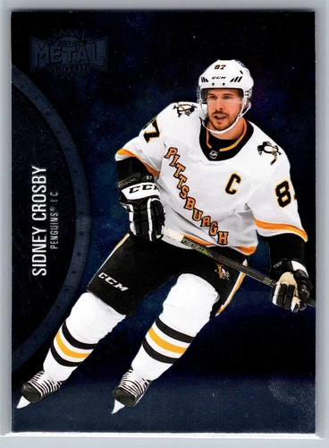 2021 SkyBox Metal Universe Sidney Crosby #150 Pittsburgh Penguins