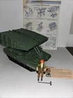 Vintage 1986 GI JOE Bridge Layer Veh. 100% Comp. Tollbooth, File Card, Blueprint
