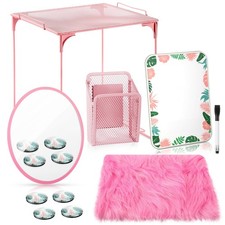 10 Pcs Locker Accessories Kit Magnetic Cute Locker Organizer Set Include Lock...