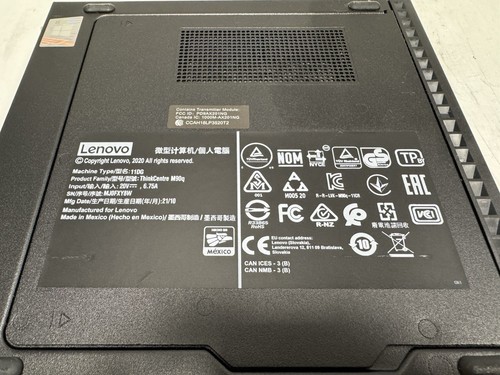 Lenovo M90q Gen1 8GB RAM Tiny Mini Micro PC i7-10700T No AC Adapter 256GB SSD - Picture 5 of 7