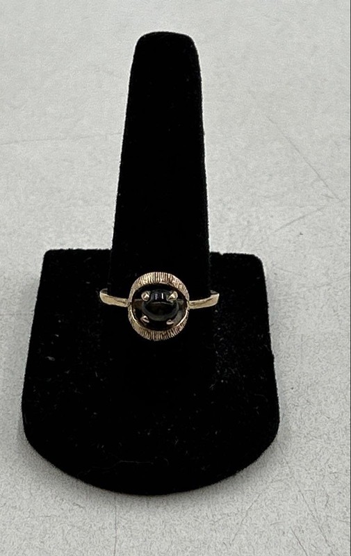10k Yellow Gold Fine Jewelry Engagement Ring Size 7 2.29 Grams