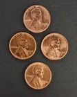 1955D 1956D 1957D 1958D Lincoln cent #314 UNCIRCULATED RED free shipping