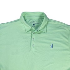 Johnnie-O Prep-Formance Polo Shirt Mens XXL Lime Green Short Sleeve Golf Top