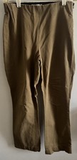 Everlane Pants The Bi-Stretch Side Zipper Cotton Khaki SZ 4 Waist 26” Inseam 27”