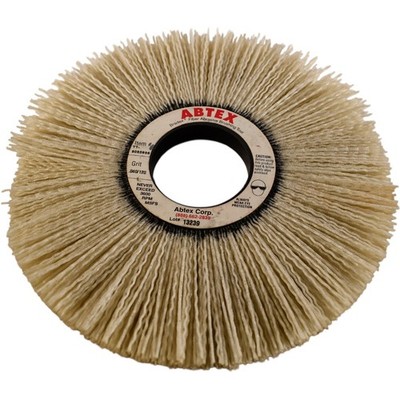 NEW Abtex TT-9050698 8'' Wire Wheel Brush .040/120 Grit 2'' Bore 
