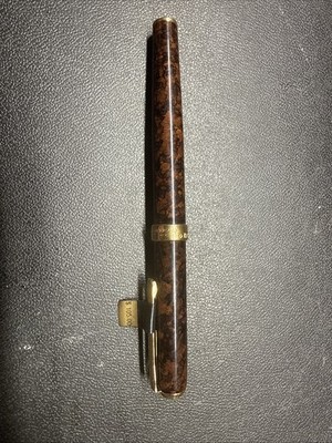 DIPLOMAT ROLLERBALL PEN ~ CLASSIC ~ TOBACCO LACQUER FINISH ~  GERMANY