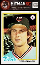 1978 Topps #54 Tom Johnson