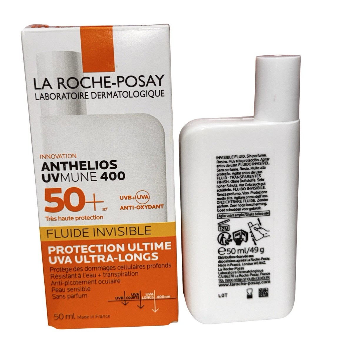La Roche-Posay Anthelios Uvmune 400 Invisible Fluid SPF50+ 50ml