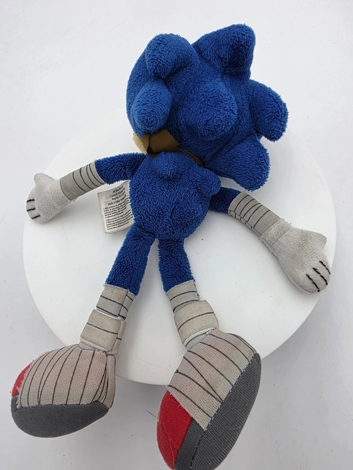 Rare Sonic Plush Lot of 7 - 2 Sonic Booms, Jazwares Knuckles, Shadow, & Sonic - Image 4 of 4