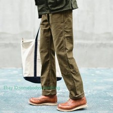 Men's OG107 Utility Fatigue Military PANTS Classic Cargo Olive Baker Trousers