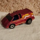 Vintage 1979 Hot Wheels Hi-RAKERS Vette Van Red Hong Kong Diecast