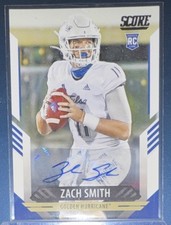 2021 Score - Rookies Zach Smith #317 Signatures (AU, RC)