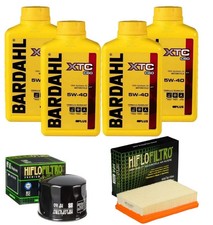 KIT TAGLIANDO BMW R 1200 GS LC 2013 2018 OLIO BARDAHL XTC 5W40 FILTRI OLIO ARIA