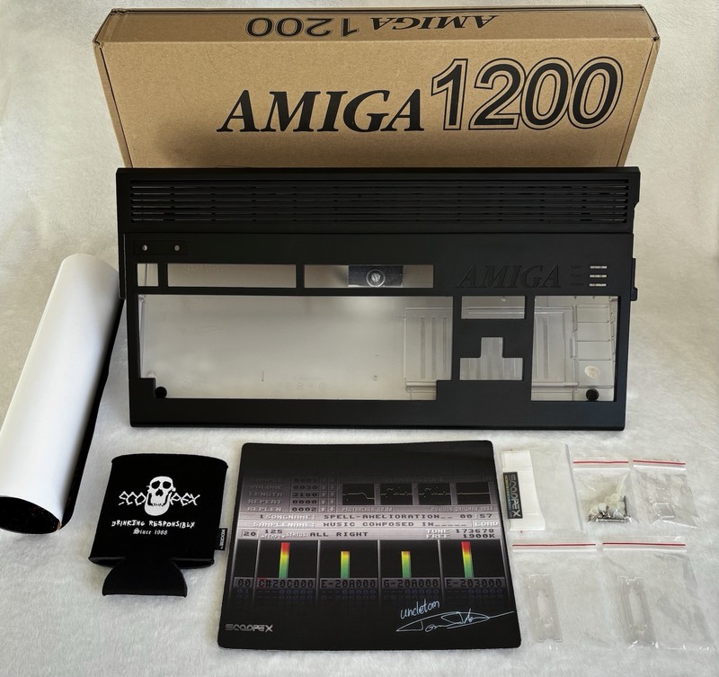 Commodore Amiga 1200 A1200 Scoopex Limited Edition Case – Only 30 Made – Rare